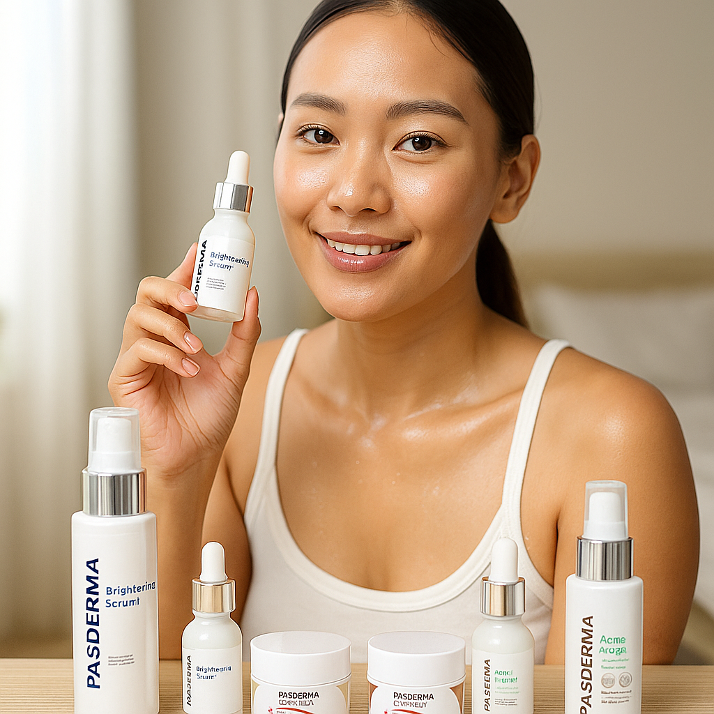 glowing skincare